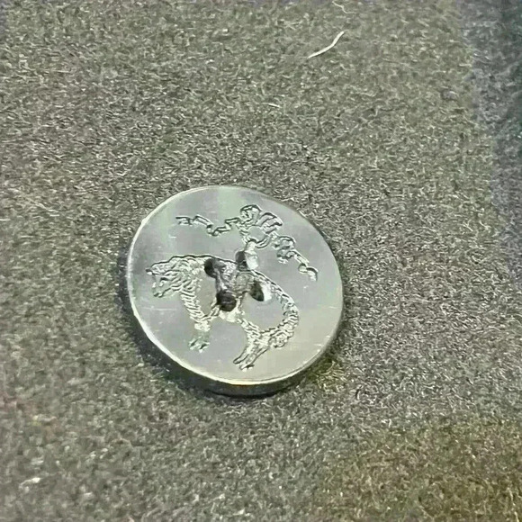 Brooks Brothers 346 Women’s Wool Peacoat Size Medium Black Heavy Double Breasted - Picture 7 of 7